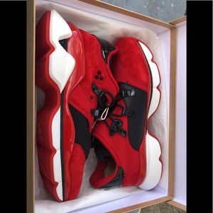 Christian Louboutin Red Runners Euro 46.5